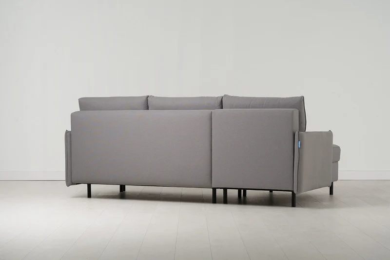 Model 12 Dreisitzer-Schlafsofa mit Chaiselongue links, Risso