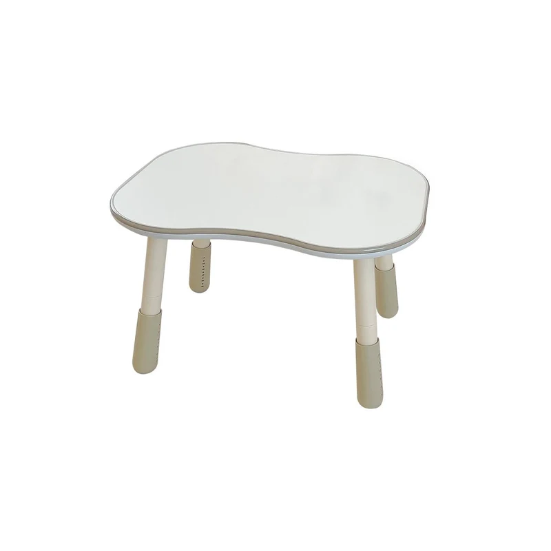 Peanut Height Adjustable Dual-kid White Study Table