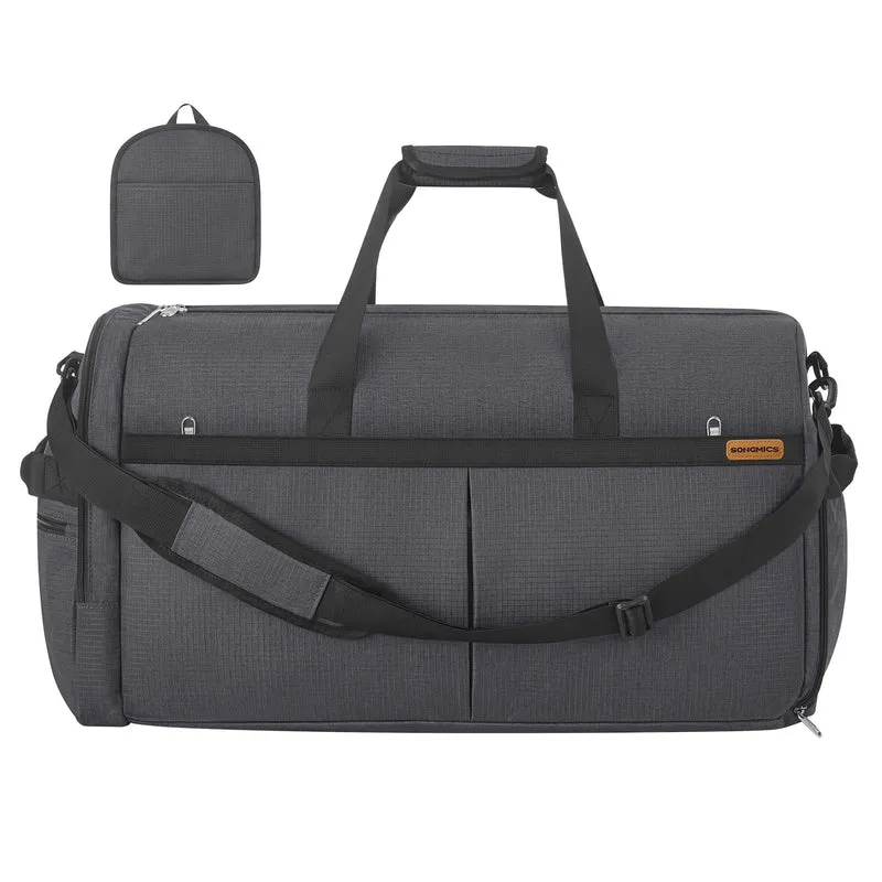 Faltbare Reisetasche aus Polyester mit Schuhfach und Nassfach