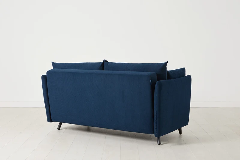 Model 08 Zweisitzer-Schlafsofa , Atlantikblau