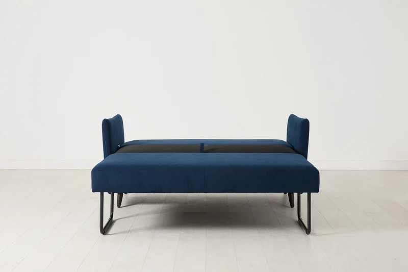 Model 08 Zweisitzer-Schlafsofa , Atlantikblau
