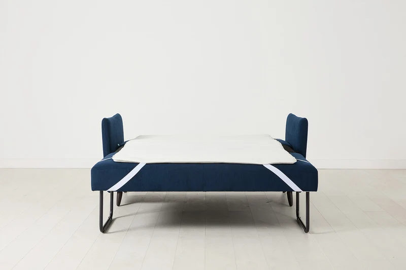 Model 08 Zweisitzer-Schlafsofa , Atlantikblau