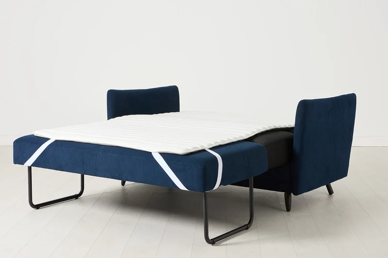 Model 08 Zweisitzer-Schlafsofa , Atlantikblau