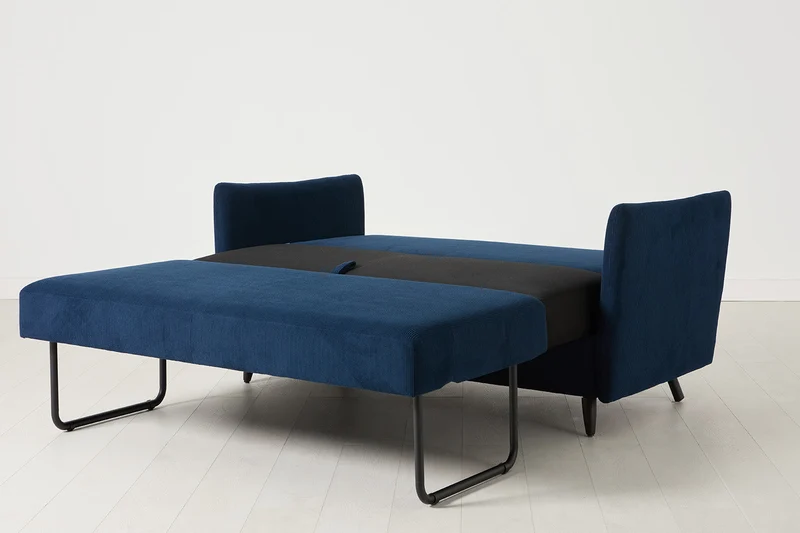 Model 08 Zweisitzer-Schlafsofa , Atlantikblau