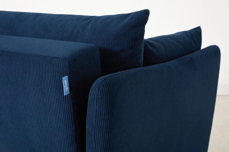 Model 08 Zweisitzer-Schlafsofa , Atlantikblau