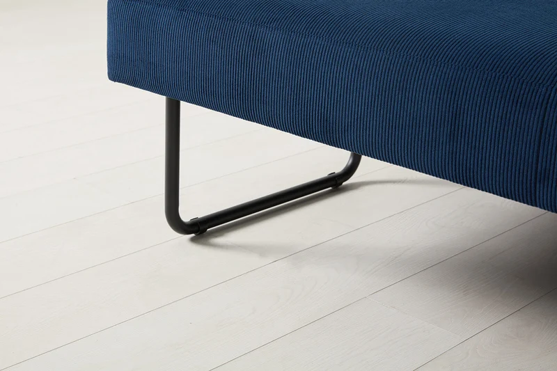 Model 08 Zweisitzer-Schlafsofa , Atlantikblau