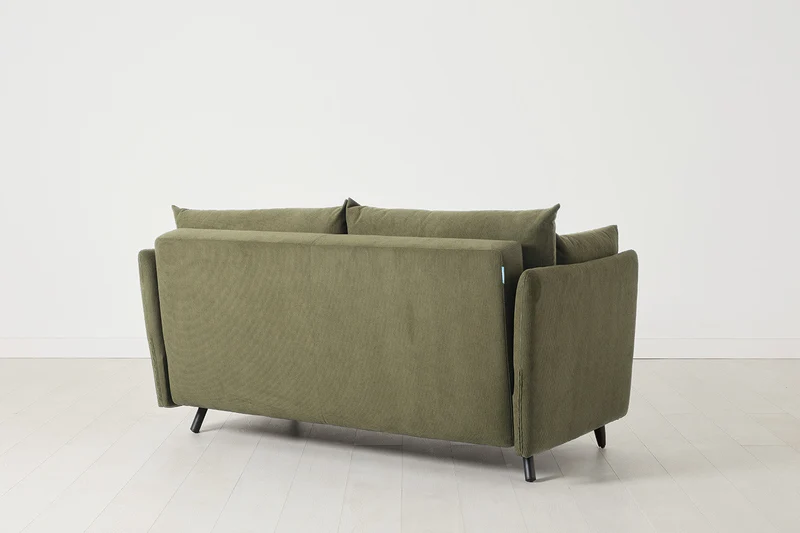 Model 08 Zweisitzer-Schlafsofa , Fenchelgrün