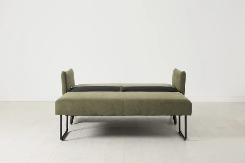 Model 08 Zweisitzer-Schlafsofa , Fenchelgrün