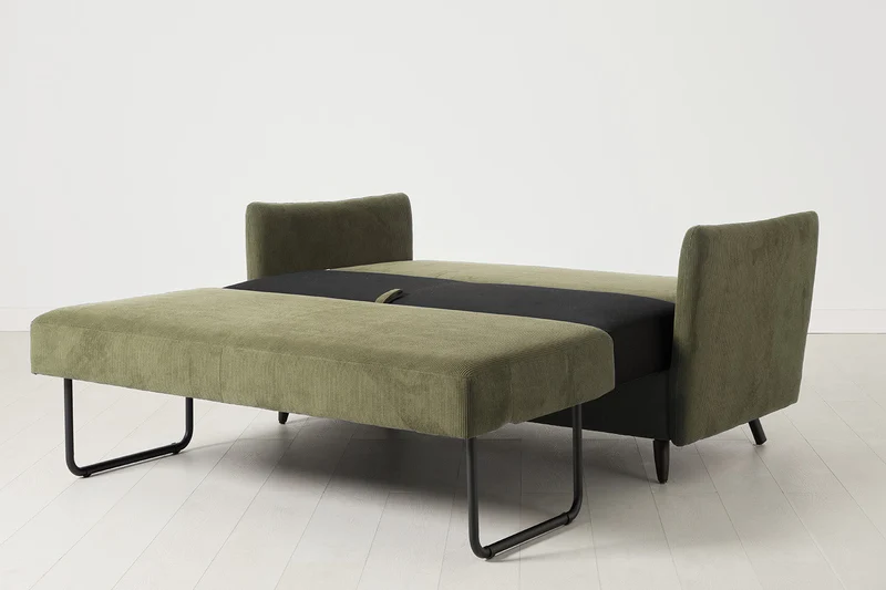 Model 08 Zweisitzer-Schlafsofa , Fenchelgrün