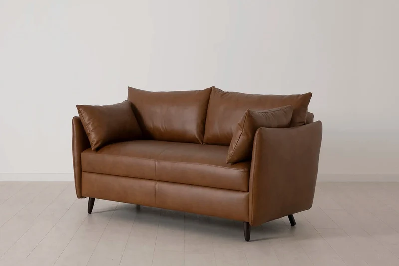 Model 08 Zweisitzer-Schlafsofa , Ahornbraun