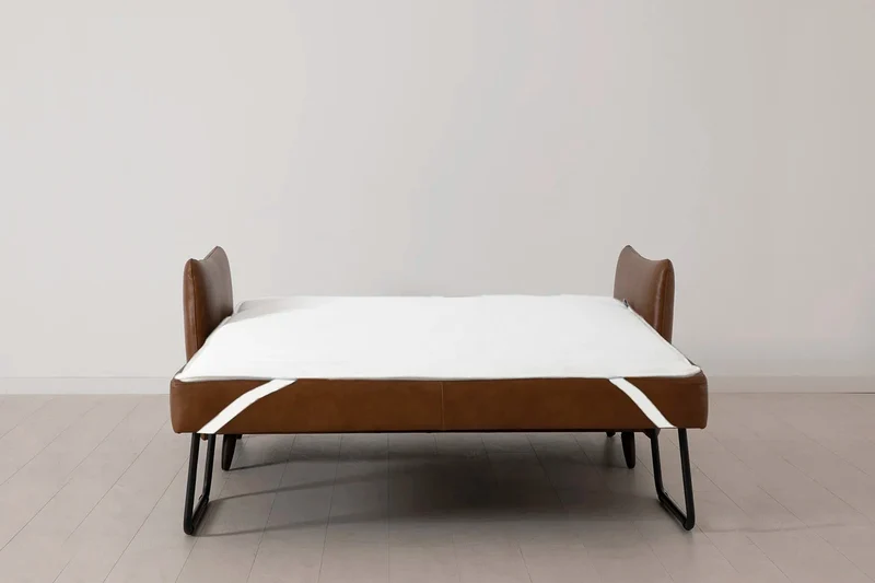 Model 08 Zweisitzer-Schlafsofa , Ahornbraun