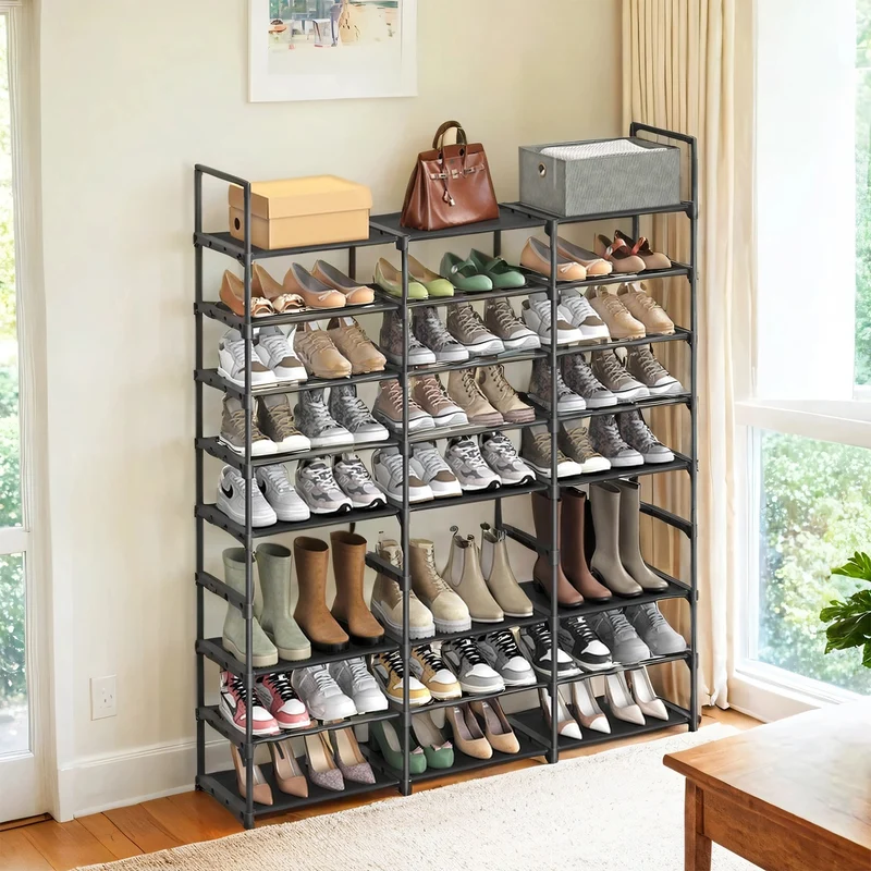 Schuhregal mit 8 Ebenen für bis zu Paar Schuhe