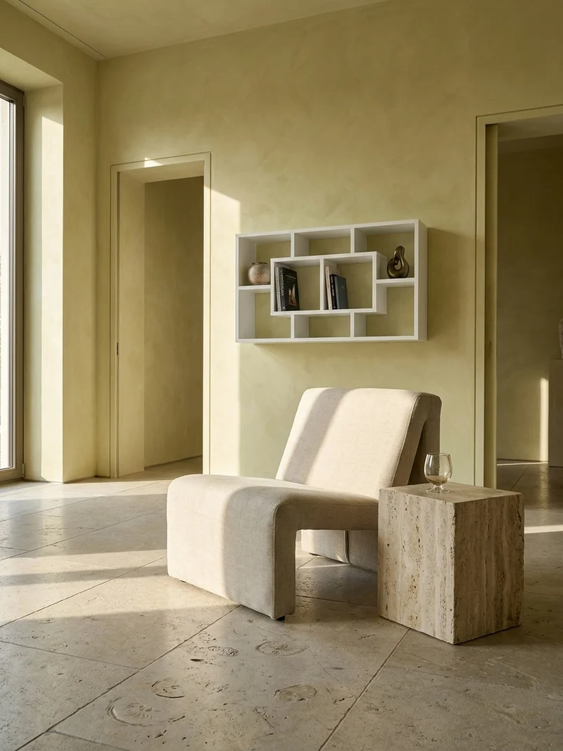 Wandregal MDF Melaminbeschichtet Modern