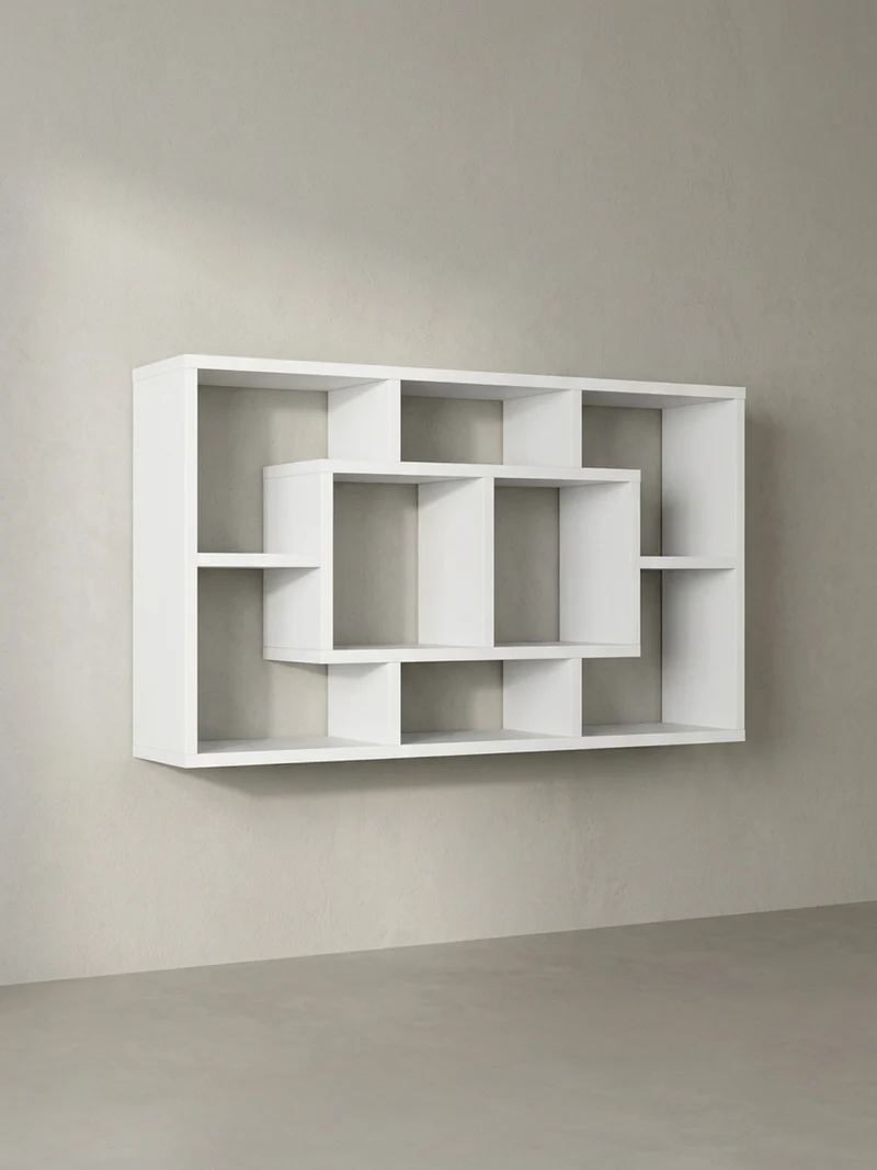 Wandregal MDF Melaminbeschichtet Modern
