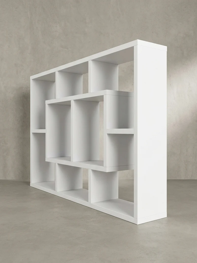 Wandregal MDF Melaminbeschichtet Modern