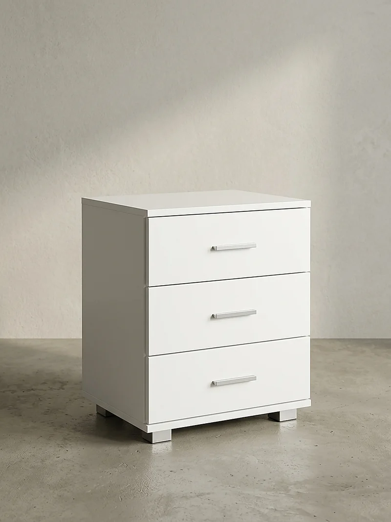 Nachtkonsole Holz mit 4 Standfüßen