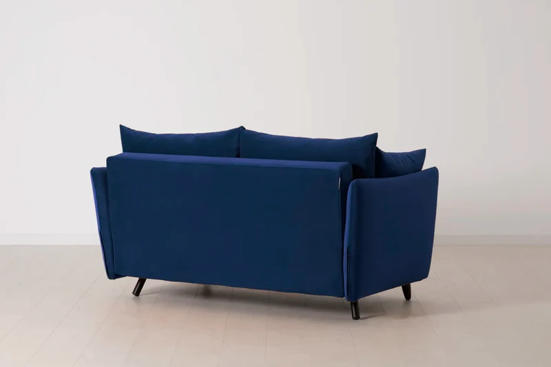 Model 08 Zweisitzer-Schlafsofa , Indigoblau