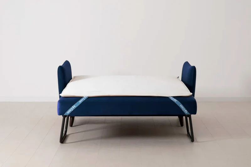 Model 08 Zweisitzer-Schlafsofa , Indigoblau