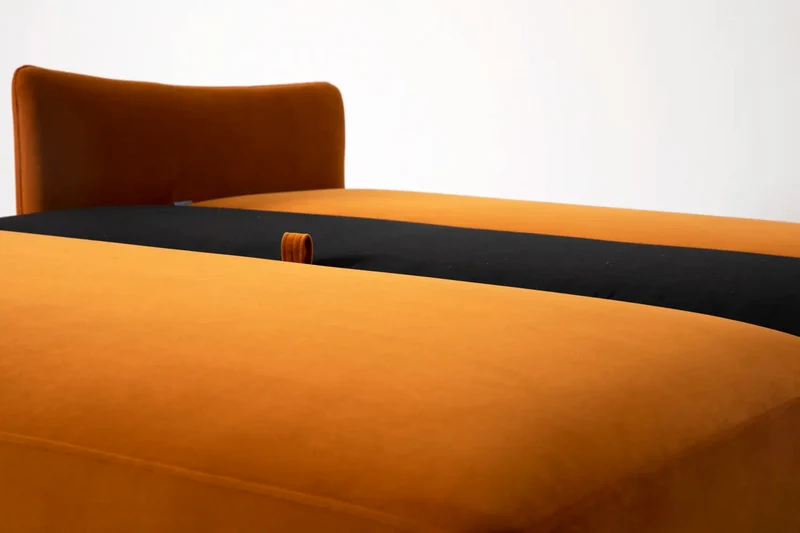 Model 08 Zweisitzer-Schlafsofa , Bronze