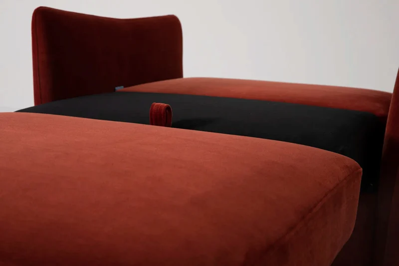 Model 08 Zweisitzer-Schlafsofa , Harissarot