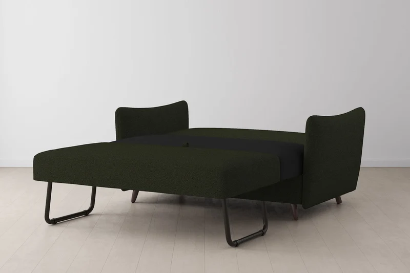 Model 08 Zweisitzer-Schlafsofa , Farngrün