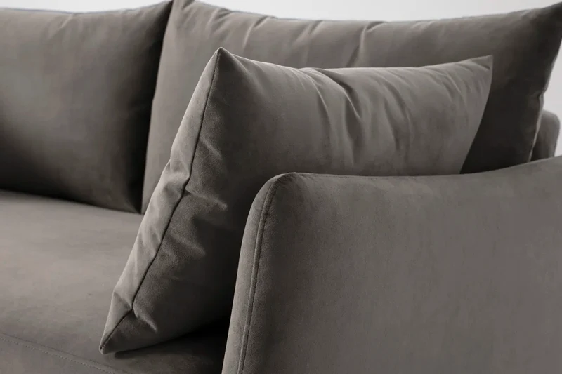 Model 08 Zweisitzer-Schlafsofa , Elefantengrau