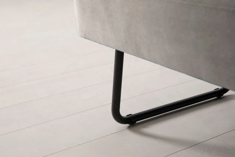 Model 08 Zweisitzer-Schlafsofa , Elefantengrau