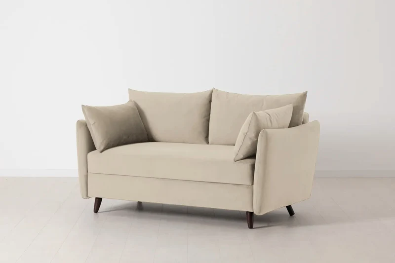 Model 08 Zweisitzer-Schlafsofa , Knochenweiß
