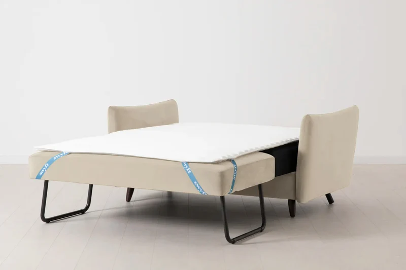 Model 08 Zweisitzer-Schlafsofa , Knochenweiß
