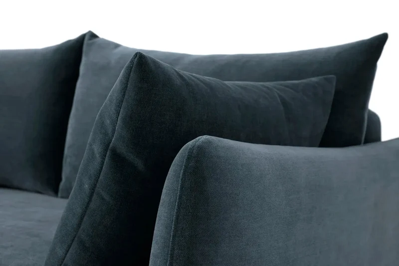 Model 08 Zweisitzer-Schlafsofa , Wasserblau