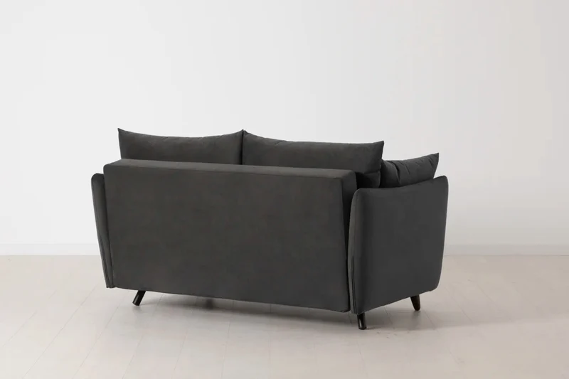 Model 08 Zweisitzer-Schlafsofa , Dunkelgrau