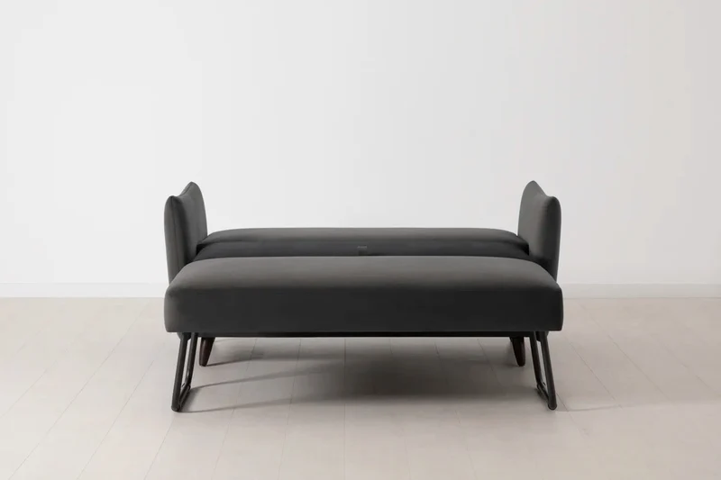 Model 08 Zweisitzer-Schlafsofa , Dunkelgrau