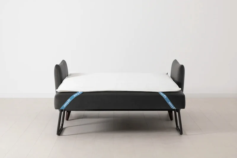 Model 08 Zweisitzer-Schlafsofa , Dunkelgrau