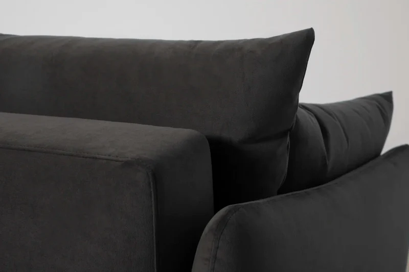 Model 08 Zweisitzer-Schlafsofa , Dunkelgrau