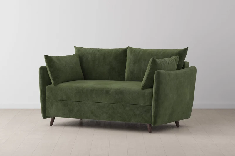 Model 08 Zweisitzer-Schlafsofa , Tannengrün