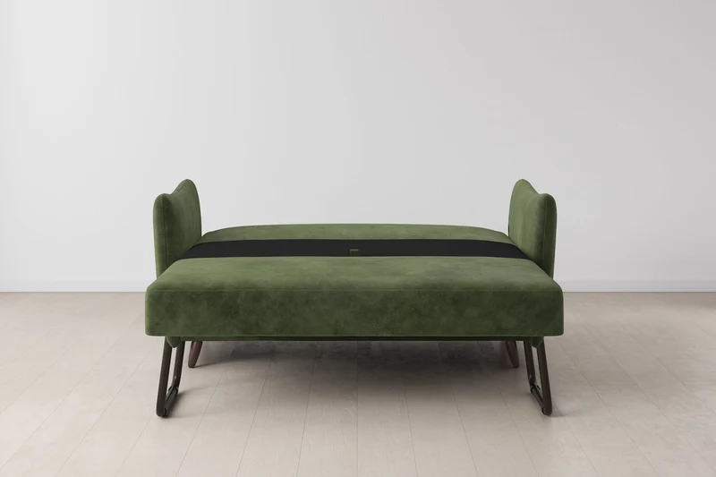 Model 08 Zweisitzer-Schlafsofa , Tannengrün