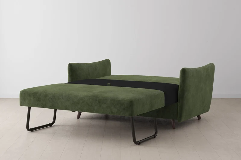 Model 08 Zweisitzer-Schlafsofa , Tannengrün