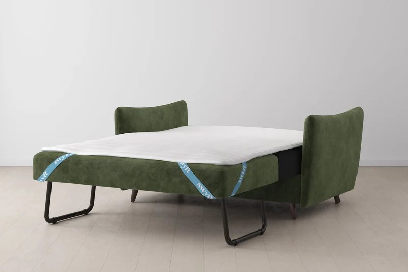 Model 08 Zweisitzer-Schlafsofa , Tannengrün