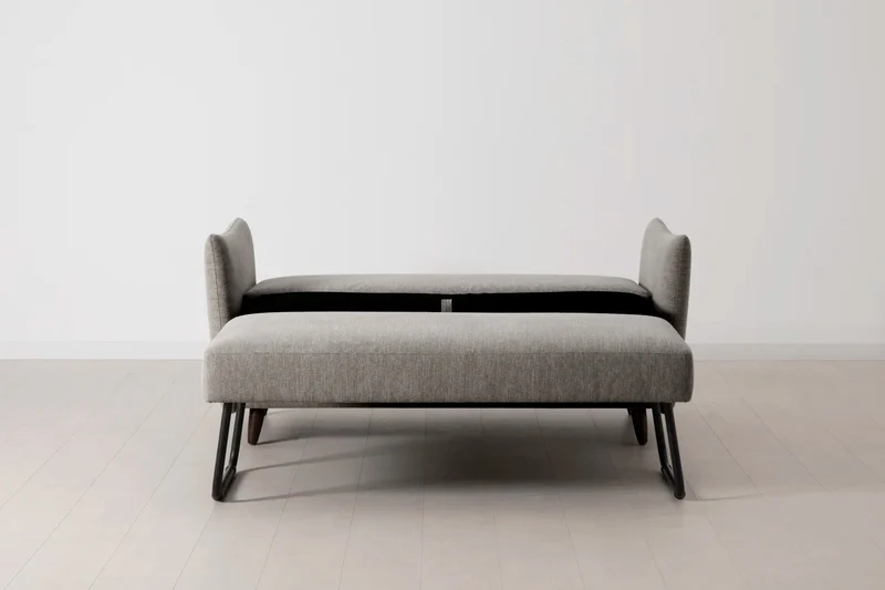 Model 08 Zweisitzer-Schlafsofa , Schattengrau