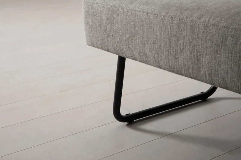 Model 08 Zweisitzer-Schlafsofa , Schattengrau