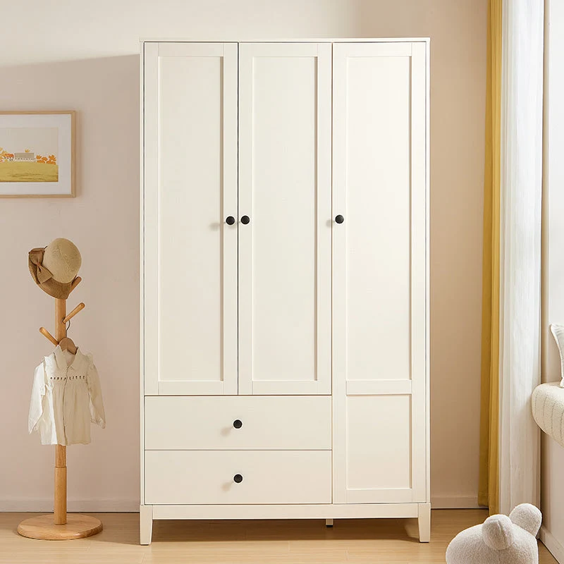 Julies Kids White Wardrobe Cabinet