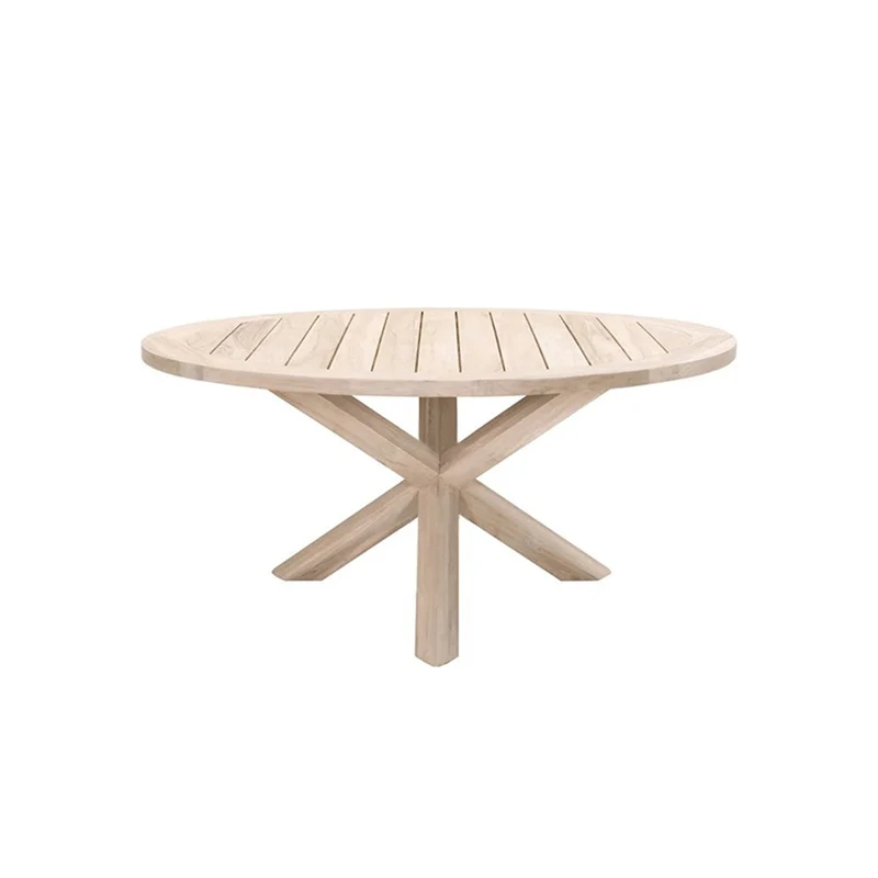 Monte Round Crossleg Table