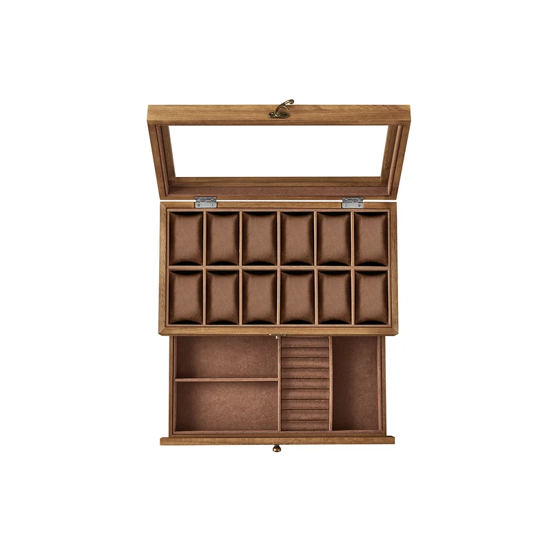Uhrenbox mit 8 Fächern