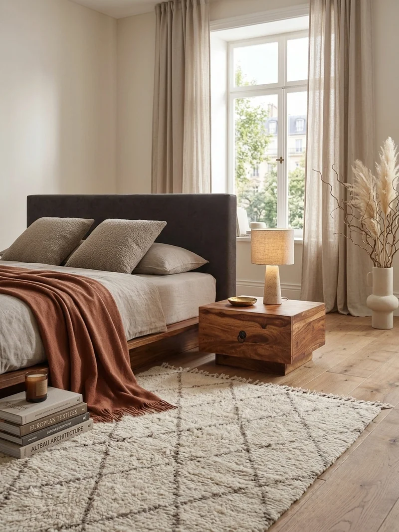 Nachttisch Massivholz Schublade Landhausstil Handgefertigt