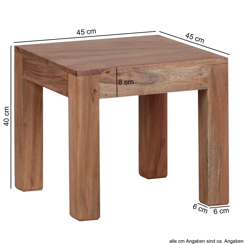 Couchtisch Massivholz Handgefertigt Edelholz Design