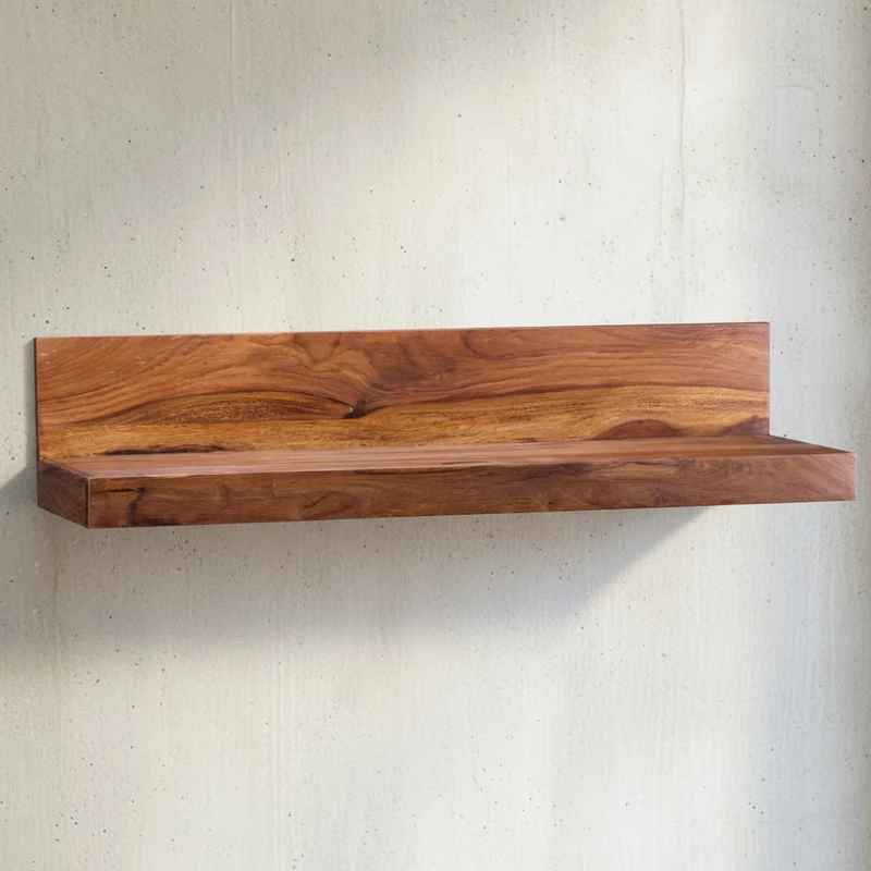 Wandregal Massivholz Flexibles Design Landhausstil
