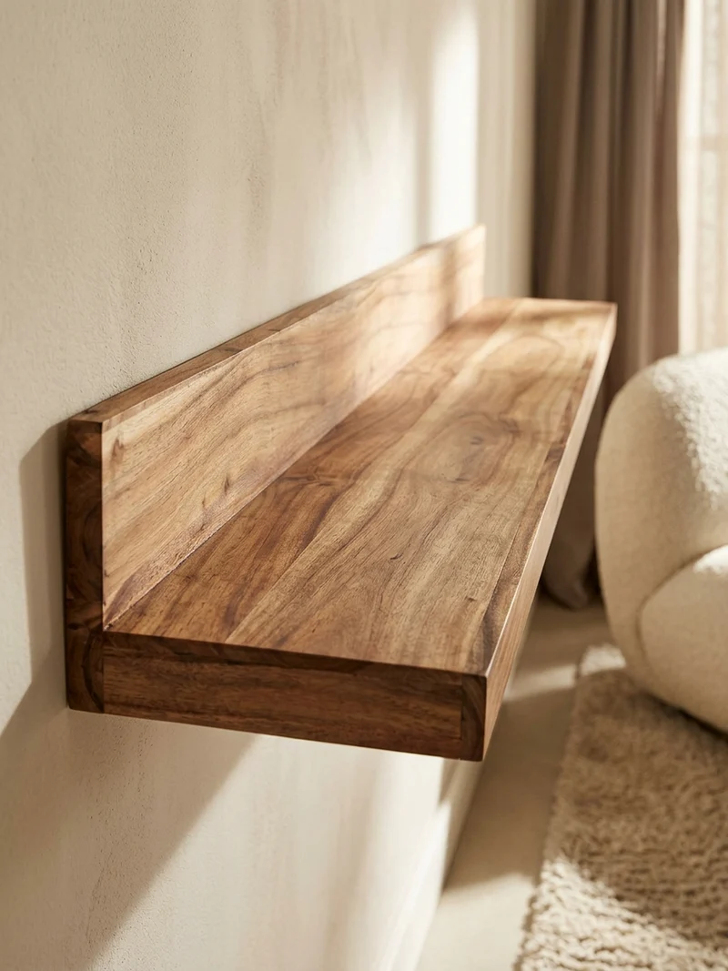 Wandregal Massivholz Flexibles Design Landhausstil
