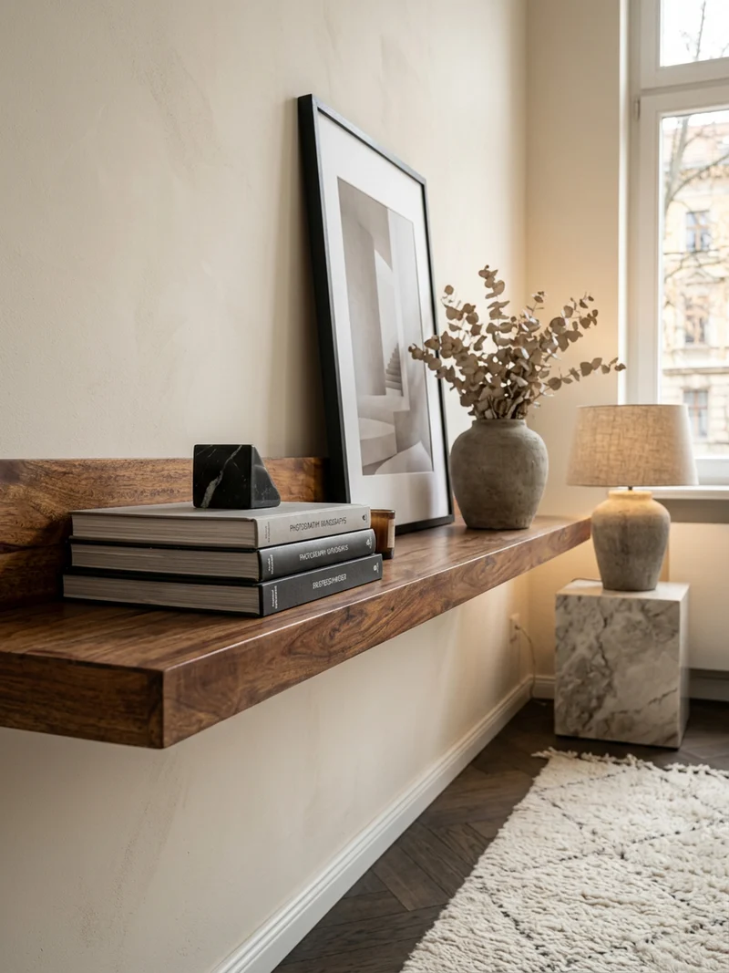 Wandregal Massivholz Flexibles Design Landhausstil