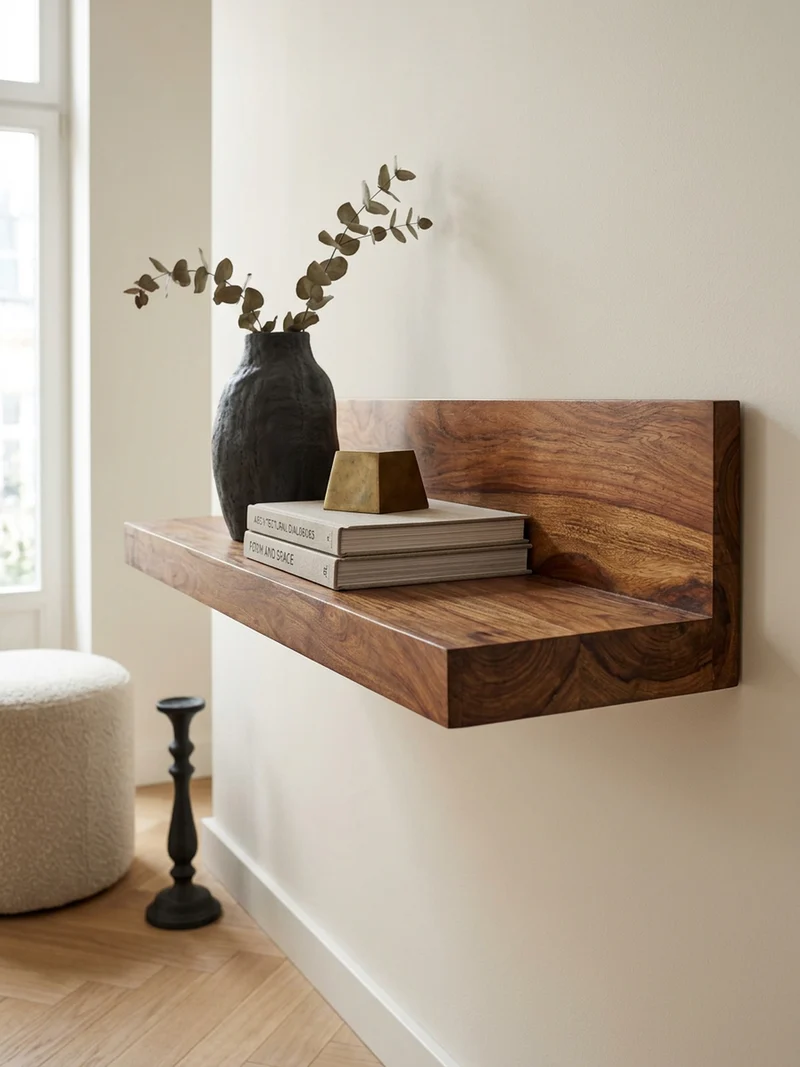 Wandregal Massivholz Flexibles Design Landhausstil