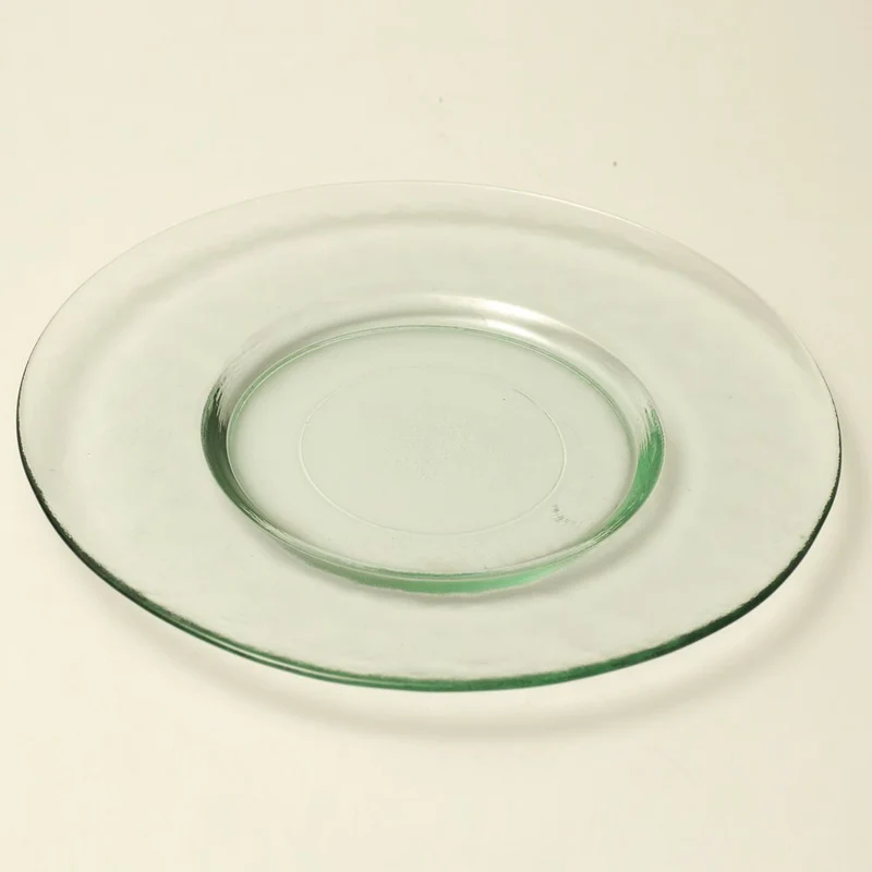 Teller ZENIT aus Recyclingglas